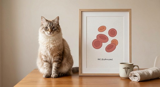 Эритроциты (RBC) у кошки или кота — норма, причины отклонений в анализе крови