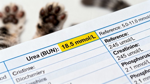 Мочевина повышена у кошки или кота - биохимический анализ крови, показатели работы почек