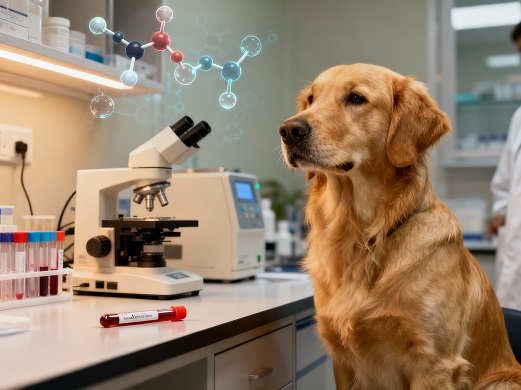 Общий белок у собаки - биохимический анализ крови, лабораторные исследования